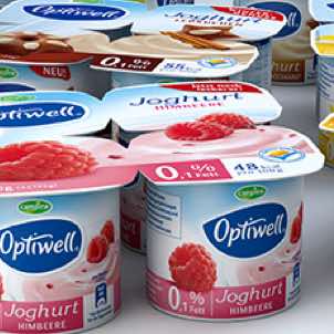 Mit einem niedrigen Fettgehalt ist Optiwell eine leichte Alternative im MoPro-Regal. 