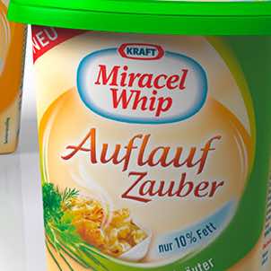 Nach der gelungenen Einführung von Whip Dip kam Auflauf Zauber auf den Markt. Eine warme  und emotionale Welt war gefragt.